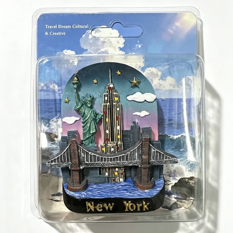 Magnety na chladničku Spojené štáty americké, turistické suveníry z New Yorku, Socha slobody, magnetické nálepky na chladničku, vianočné darčeky