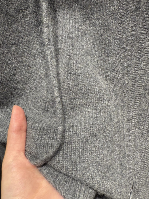 Dámsky kašmírový kardigán s kapucňou a zipsom, pletený, dlhé rukávy, elegantný mestský štýl, zima 2025