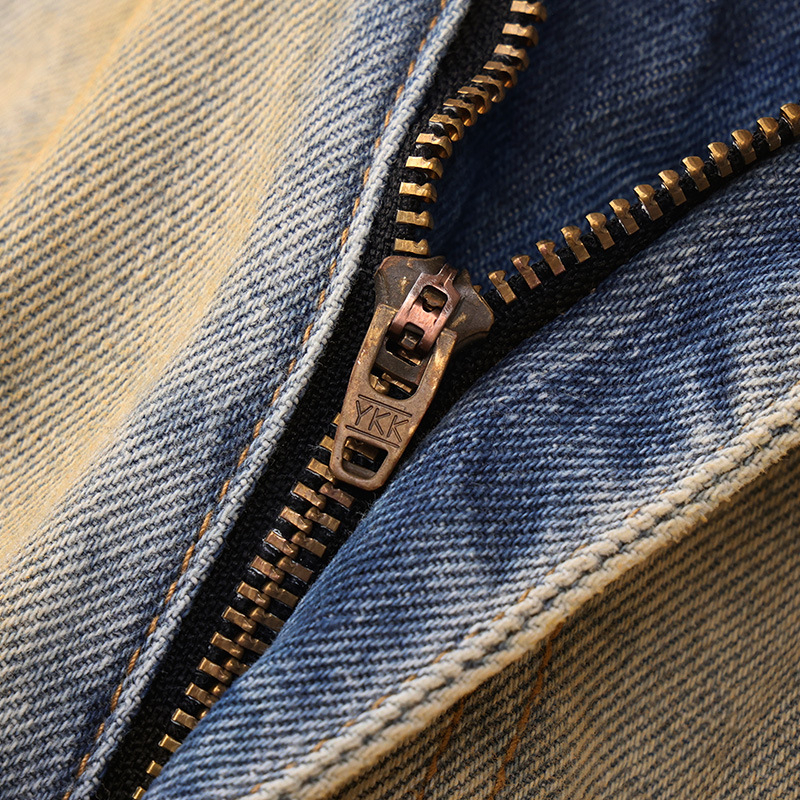 Džínsové šortky voľného strihu, vintage štýl, prírodná bavlna, CVC, mikroelastické