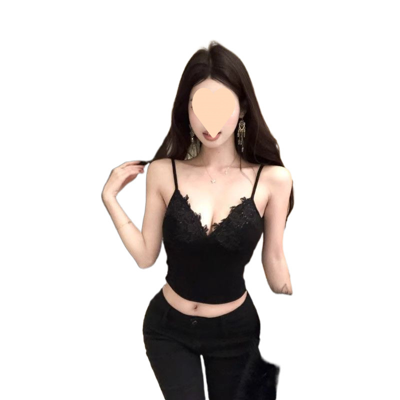 NORNS GIRL Camisola s čipkou na chrbte a výplňou na prsiach, šikmé ramenné popruhy, strih A‑líni, Modal látka, abstraktný vzor, dĺžka 50–65 cm