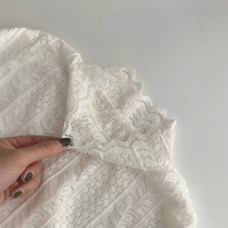 Alap felső kapucnival, spandex keverék, hosszú ujjú, félmagas gallér