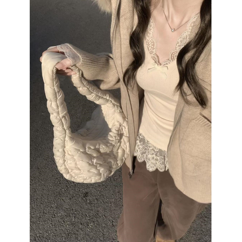 Dámske tričko s dlhými rukávmi zo zmesi kašmíru a polyesteru, jednobarevné, V-krk, úzky strih