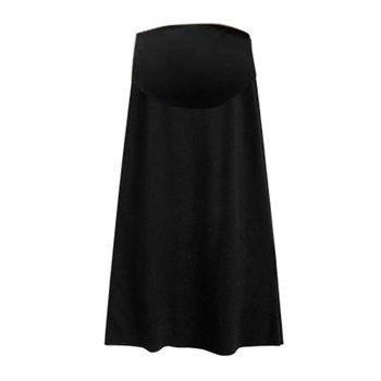 Trudnička pletena vunena mješavina, srednje duljine, visoki struk, A-linijska suknja