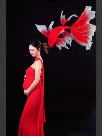 Set za trudnoću fotografiranje: bez rukava kostim s suknjom, srednja duljina suknje, elegantan uredski stil, izdanje 2025