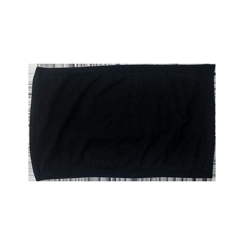 Bezšivni mikroelastični tube top, bez naramenica, anti-expozija, poliester, košarica 1/4