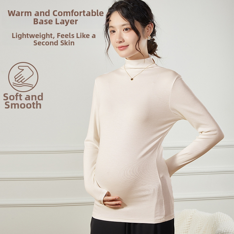 Mātei pamata tops ar mežģīnēm, viskozes audums, gara silueta, apaļš kakla izgriezums, ¾ piedurknes