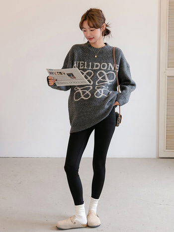 Trudnički pleteni džemper od akrila, jesen-zima 2024, korejsko-japanski ležerni stil, dugi rukavi