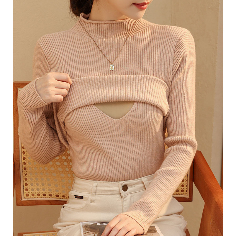 Dojilni pulover, 80-90% poliester, 3/4 rukava, kapuljača, poludubni vrat, uski kroj