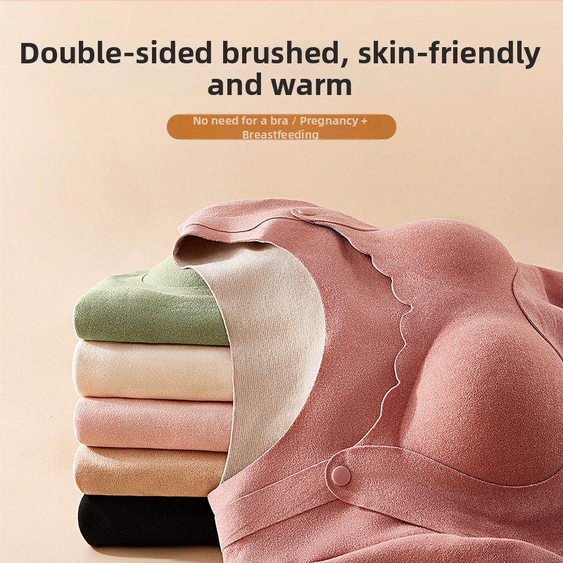 Trudnički top za dojenje za jesen 2024, materijal poliester–spandeks (90–95% poliester, do 30% spandeksa), okrugli izrez, dugi rukavi