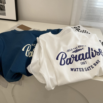 Majica za dojenje, udobna silueta, pamuk, kratki rukavi, okrugli izrez