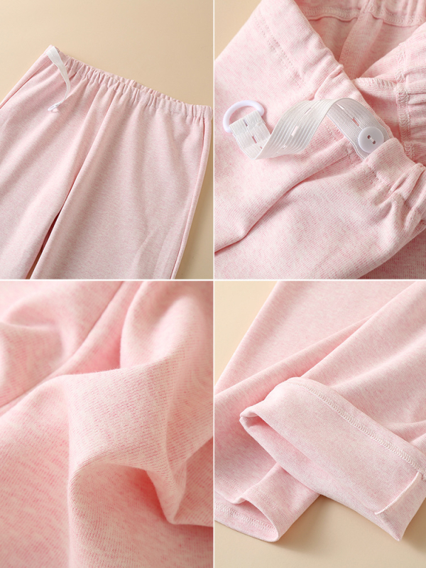 Trudničke pidžama hlače – poliester 90–95%, jesen 2025, casual stil, japansko-korejski dizajn