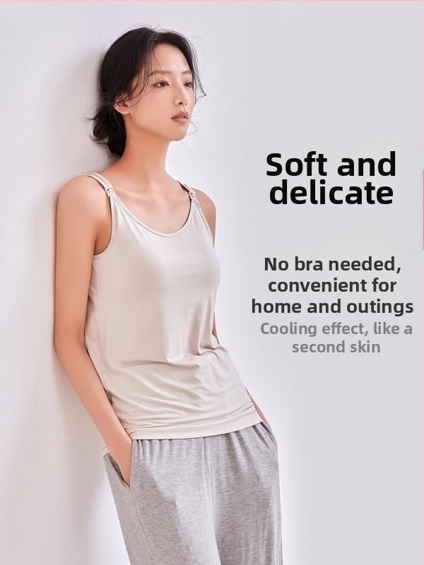 Laktācijas kamizole ar priekšējo aizdari, brīvs piegriezums, regenerētas celulozes šķiedras 90–95%, pavasaris-vasara 2025