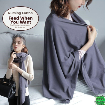 Maitinimo skraiste maitinti - kvėpuojanti TR medžiaga, PVC ≤30%, 3/4 rankovės, polo apykaklė, daugiafunkcinė apsauga maitinti lauke, Pavasaris 2024