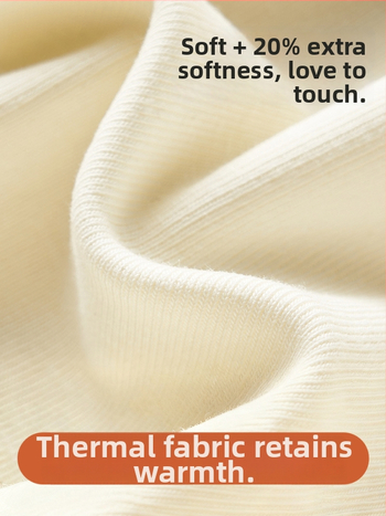 Mātesības rudens–ziemas termālais komplekts barošanai: poliester 90–95%, garas piedurknes, U formas kakls, ikdienas stils, ziema 2025