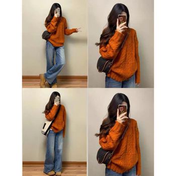 Dojenjački top, slobodnog kroja, s kapuljačom, pleteni materijal od lažne vune 70–80% vune, jesensko-zimsko.