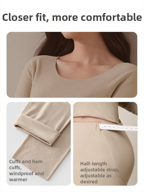 Grūtniecības antibakteriālais termiskās apakšveļas komplekts barošanai, 3/4 piedurknēm, apaļš kakls, poliesters 90–95%