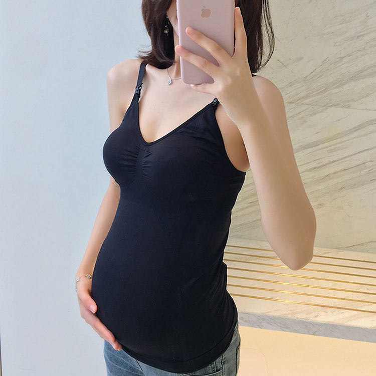 Trudnički top za dojenje, naramenice, rukav 3/4, PVC-bazirana tkanina Tr, glavni materijal 90–95%