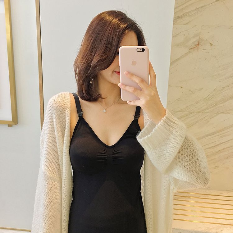 Trudnički top za dojenje, naramenice, rukav 3/4, PVC-bazirana tkanina Tr, glavni materijal 90–95%