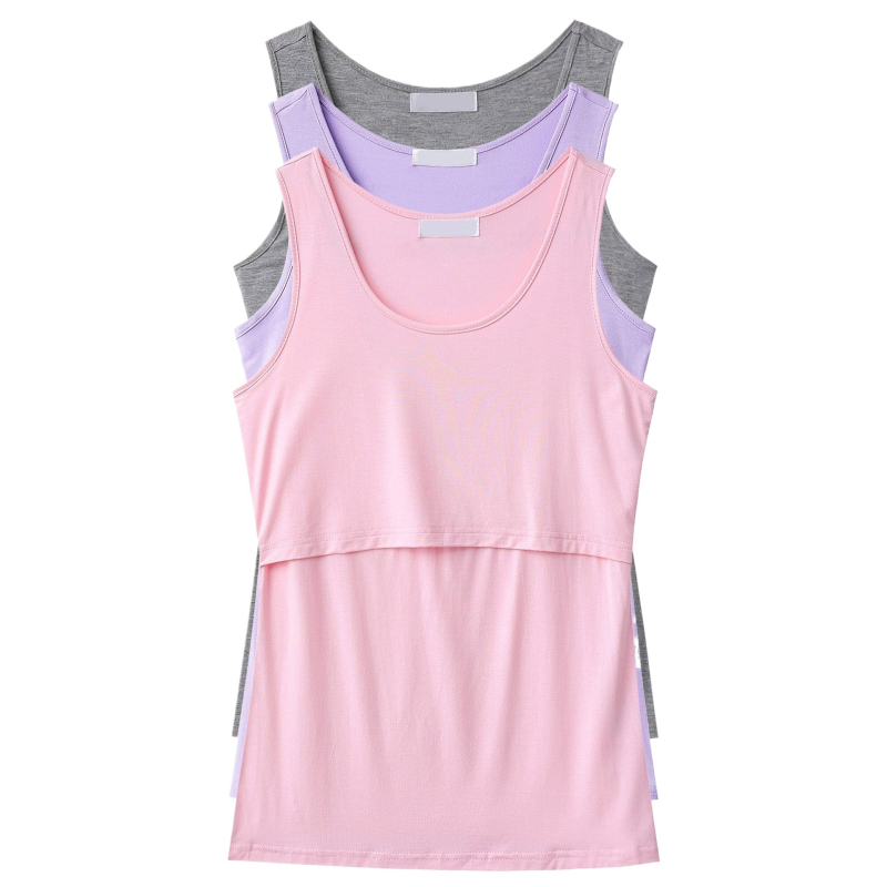 Top za dojenje za majke, 3/4 rukava, polo ovratnik, PVC tkanina, kineski retro stil