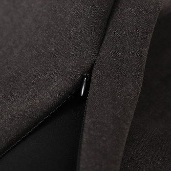 Vunena mini suknja s hip krojem, jednobojni uzorak, Mercerizirana izrada, Zima 2024