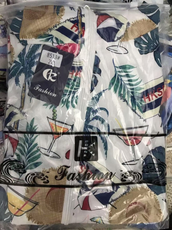 Vanjska windbreaker jakna s UV zaštitom, SPF 80, poliester, otisak, dugačak kroj