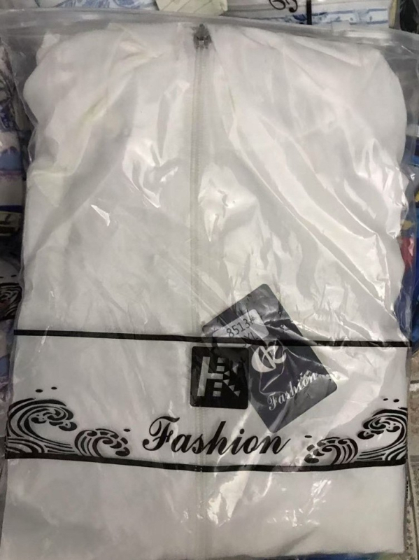 Vanjska windbreaker jakna s UV zaštitom, SPF 80, poliester, otisak, dugačak kroj