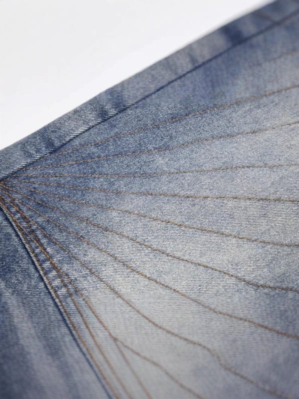 Unisex traperice kratke hlače - vintage oprane, izlizane, ravnog kroja, duljina pet inča, 85% pamuka