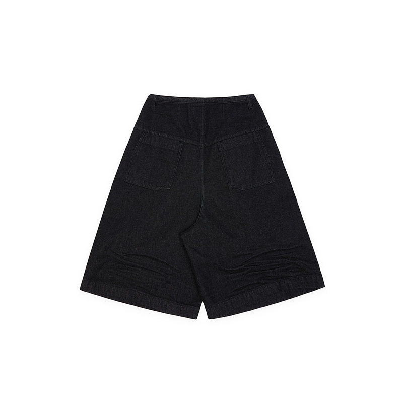 Muške traper šorce kratke hlače, isprani denim, slobodan kroj, dužina do koljena, mikroelastičnost, 85–90% pamuk