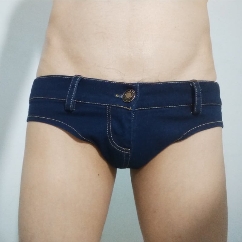Muške kratke traperice – uski kroj, niska strata, denim pamuk, oprano