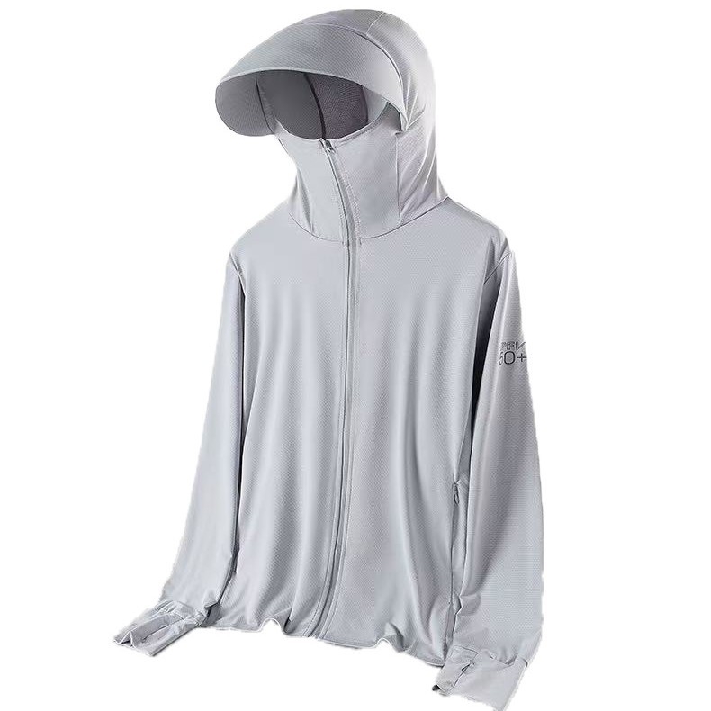 Vanjska windbreaker s UV zaštitom UPF50, unisex, prozračan, brzo suši, poliester, kapuljača