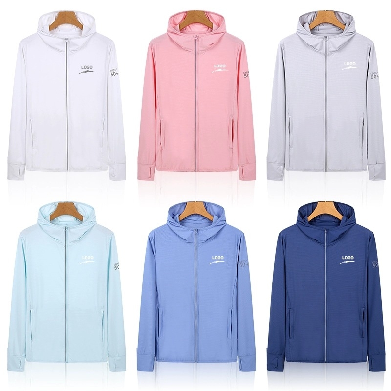 Vanjska windbreaker s UV zaštitom UPF50, unisex, prozračan, brzo suši, poliester, kapuljača