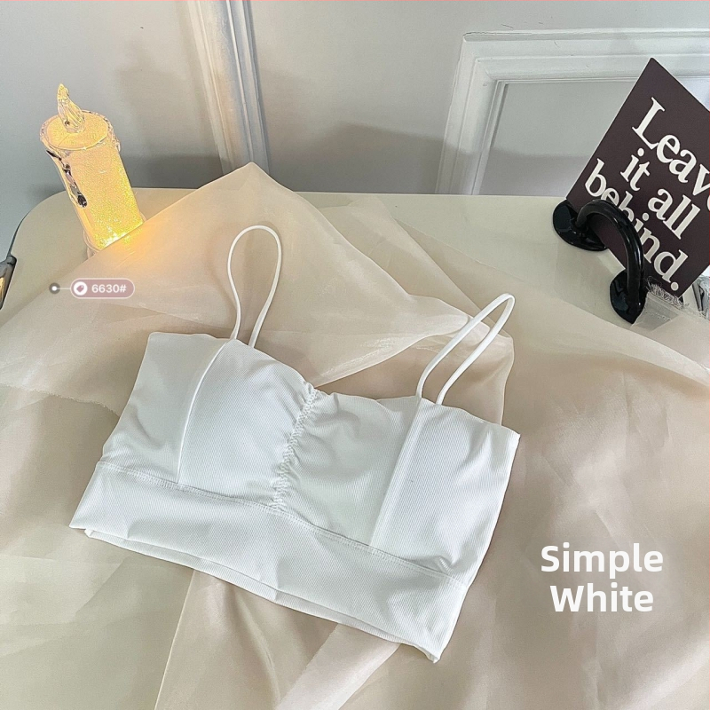 Naiste strapless top rinnaku padja, hingav, higijiline, mugav – Ice Silk nailon, täis tass, õhuke kujundusega kauss