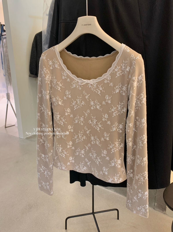 Puuvillane kapuutsiga T-särk pikkade varrukatega, ühtlane värv, 95% puuvill, talveversioon 2025