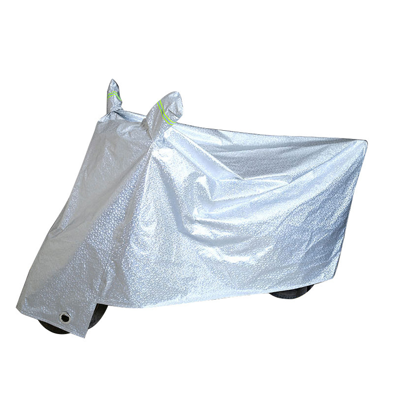 Elektrilise sõiduki kate, päikese- ja vihmavastane kaitse, tuulekindel, tolmukindel, tugevdatud alumiiniumfoolium, paksendatud disain