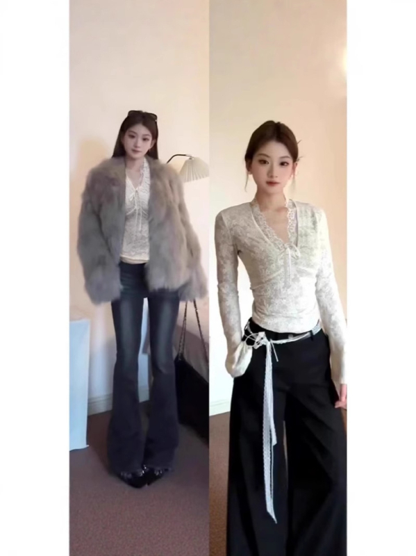 Naiste kapuutsiga top nylon-spandexist, ühetooniline, V-kaelus, pikad varrukad, sale lõige, pikkus 50–65 cm.