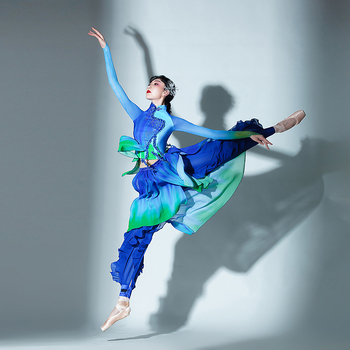 Naiste etnilise tantsukostüümi komplekt - polüesterkangas, polüesteri sisaldus 30-50%, ilma kraeta, 2025. talv, 25–29-aastastele naistele