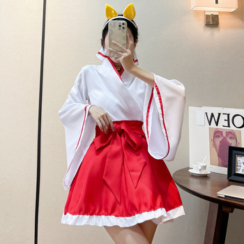 Cosplay kimono täis komplekt (unisex) - Youyou Angel, peamine materjal: polüesterkiud, keemiliste kiudude segu, talvine 2021 väljaanne, vanus 18–24