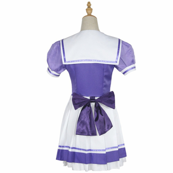 Specijal Week cosplay komplet s mornarskom uniformom — Trison Academy, poliesterska smjesa 60%, za anime role-play igre, proljeće 2022