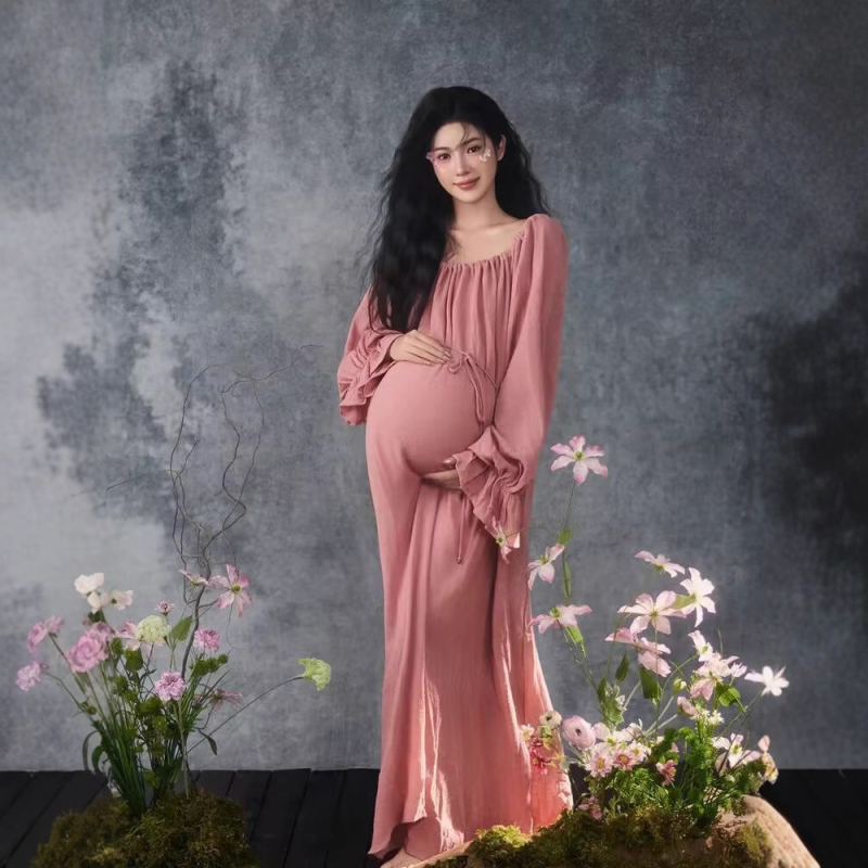 Seelik-kostüüm rombimustriga, pikk seelik, viie kvartali pikkusega varrukad, katiooniline kangas regenereeritud tsellulooskiududega, Hang-dyeing kangas