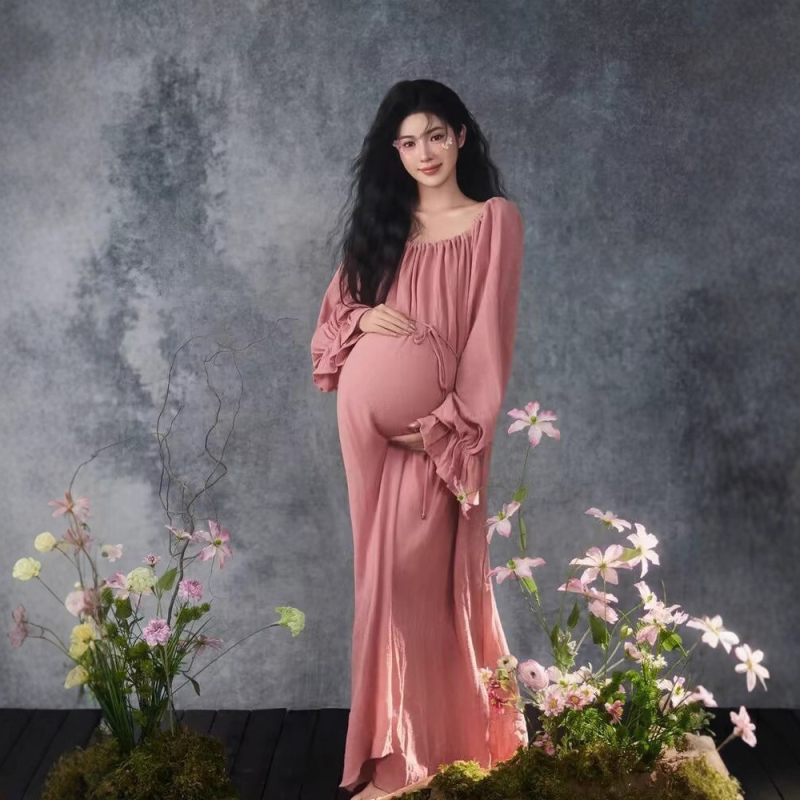 Seelik-kostüüm rombimustriga, pikk seelik, viie kvartali pikkusega varrukad, katiooniline kangas regenereeritud tsellulooskiududega, Hang-dyeing kangas