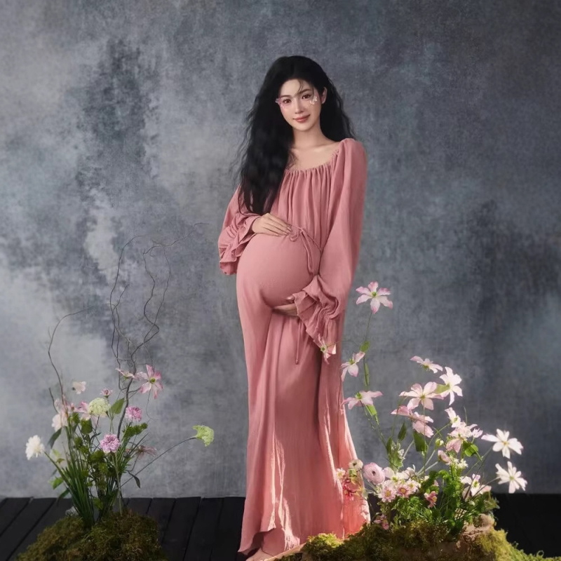 Seelik-kostüüm rombimustriga, pikk seelik, viie kvartali pikkusega varrukad, katiooniline kangas regenereeritud tsellulooskiududega, Hang-dyeing kangas