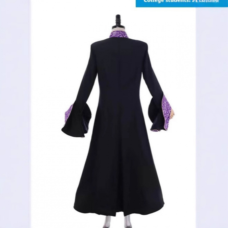 Keskaja kosplei kostüüm naisele: preestri robe kleit, polüesteri segu 95%+, sobib mängude ja anime rollimängudeks