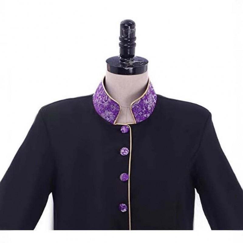 Keskaja kosplei kostüüm naisele: preestri robe kleit, polüesteri segu 95%+, sobib mängude ja anime rollimängudeks