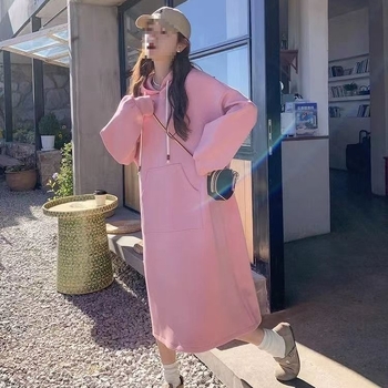 Rasedate sügistalvine riidekomplekt – polüester, pikad varrukad, jaapani-korea vaba stiil