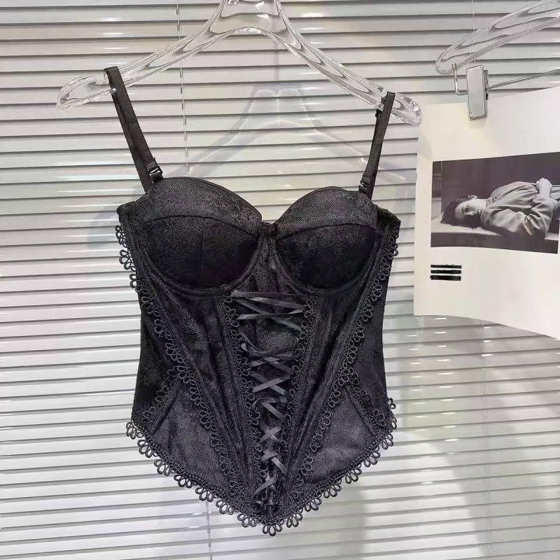 Slim-fit Sling Top - Nailon-Spandeksi segu, kalakõhnu muster, lühike pikkus, kevad 2025