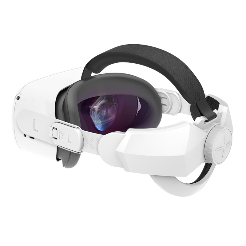Meta Oculus Quest 2 pea rihm – reguleeritav asenduv VR lisaseade, mugav Elite disain, materjal ABS + PU nahk, kaal 180 g