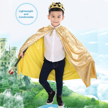 Laste Halloween'i kapu kostüüm cosplay'iks — kangas, õmblemine, kohandatav, kostüümi rekvisiit, suvi 2018