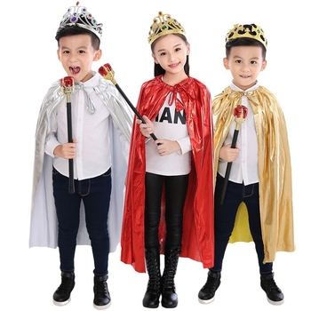 Laste Halloween'i kapu kostüüm cosplay'iks — kangas, õmblemine, kohandatav, kostüümi rekvisiit, suvi 2018