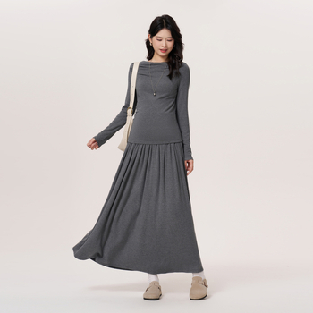 Rasedate komplekt: seelik-kostüüm pikkade varrukatega, viskoos 95%+, sügis 2025