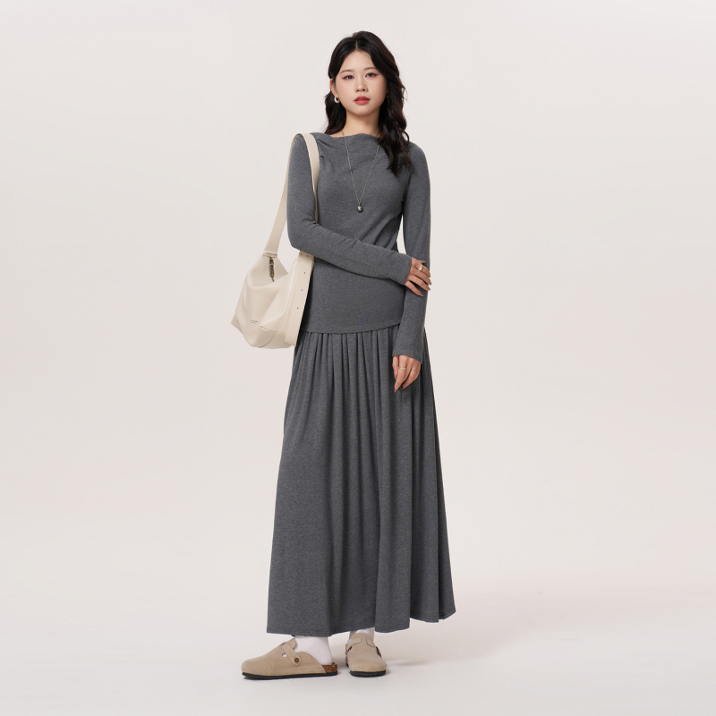 Rasedate komplekt: seelik-kostüüm pikkade varrukatega, viskoos 95%+, sügis 2025